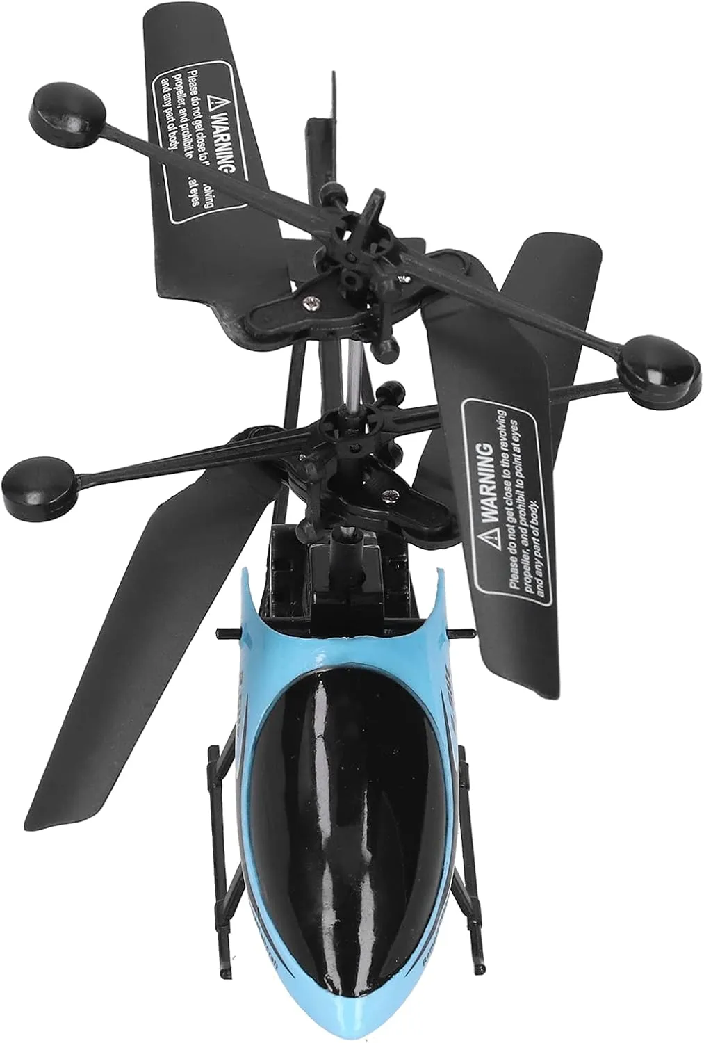 RC Helicopter, Pisa Leaning Tower Type, Blue, Anti-Fall, Easy to Operate, Beginner & Adult, Teen & Hobbyist