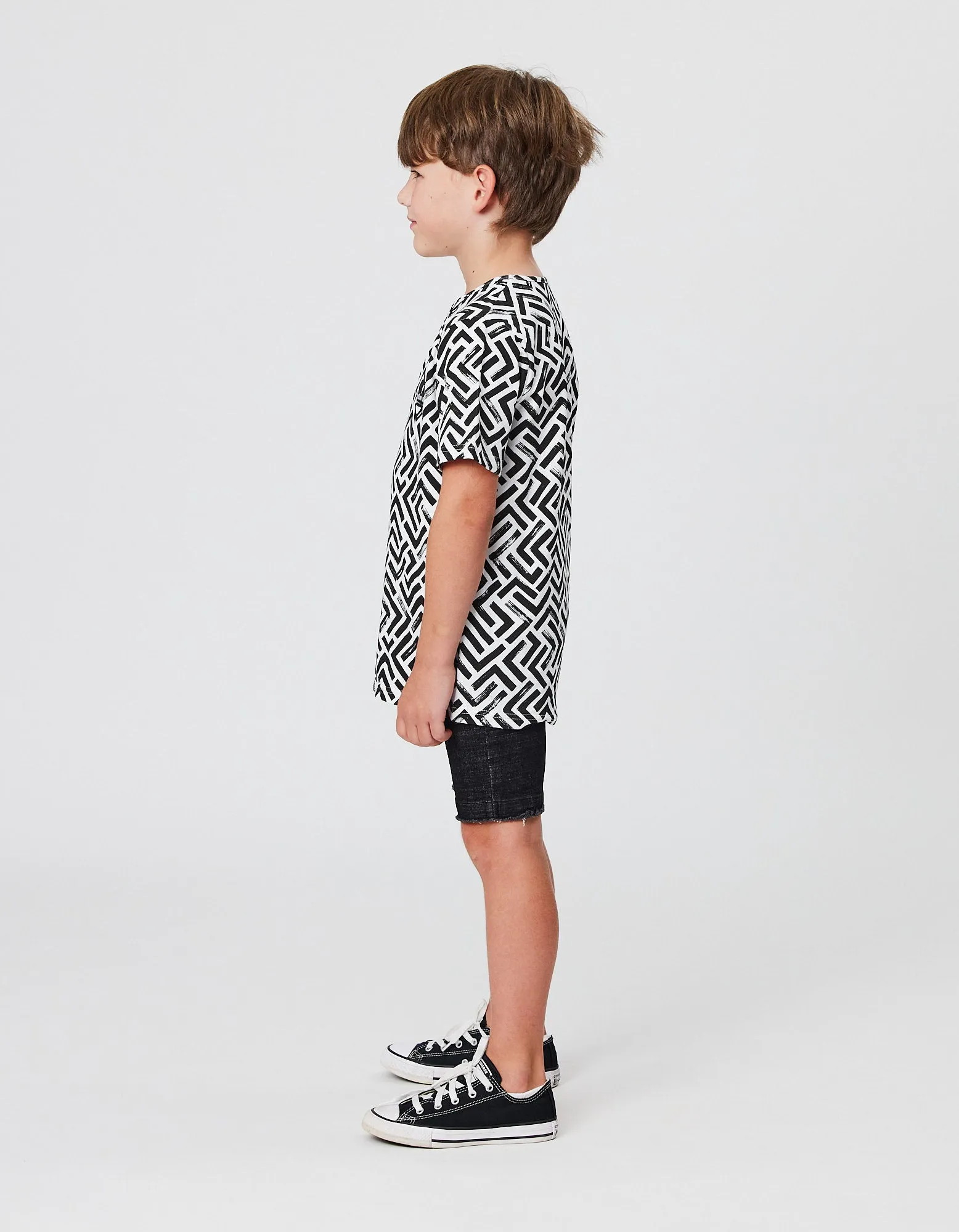 RD2011 MAZE POCKET DENIM SHORT