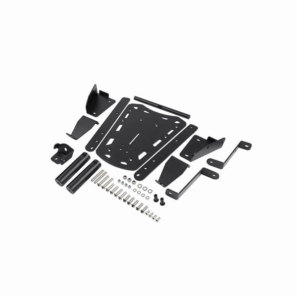 Rear Luggage Rack Grab Bar Carrier Mounted for Yamaha Raptor 700 700R, Black - EB11240416