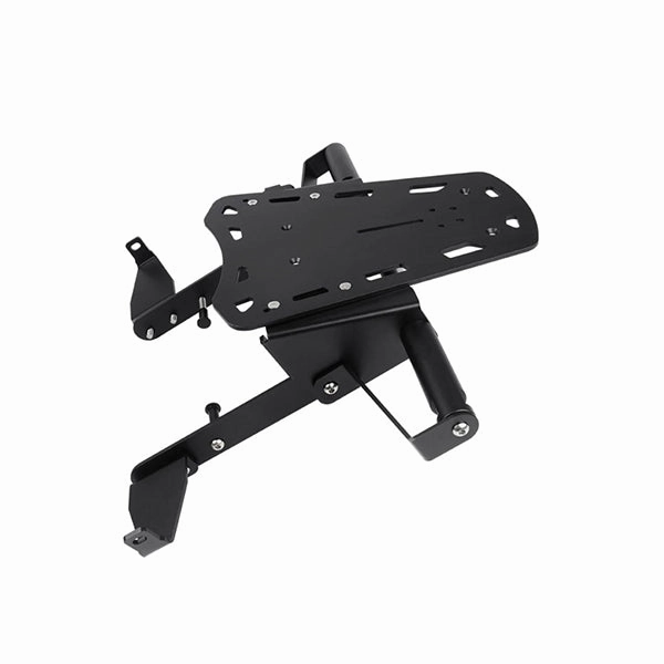 Rear Luggage Rack Grab Bar Carrier Mounted for Yamaha Raptor 700 700R, Black - EB11240416