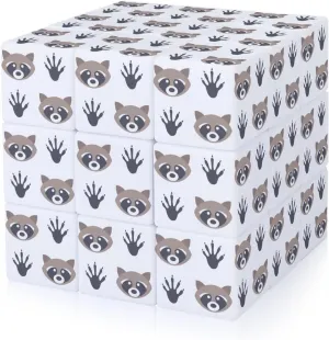 Reccoon Paw Print Funny 3x3x3 Cube Smooth Lightweight Puzzle for Adult Graphic Printing Travel