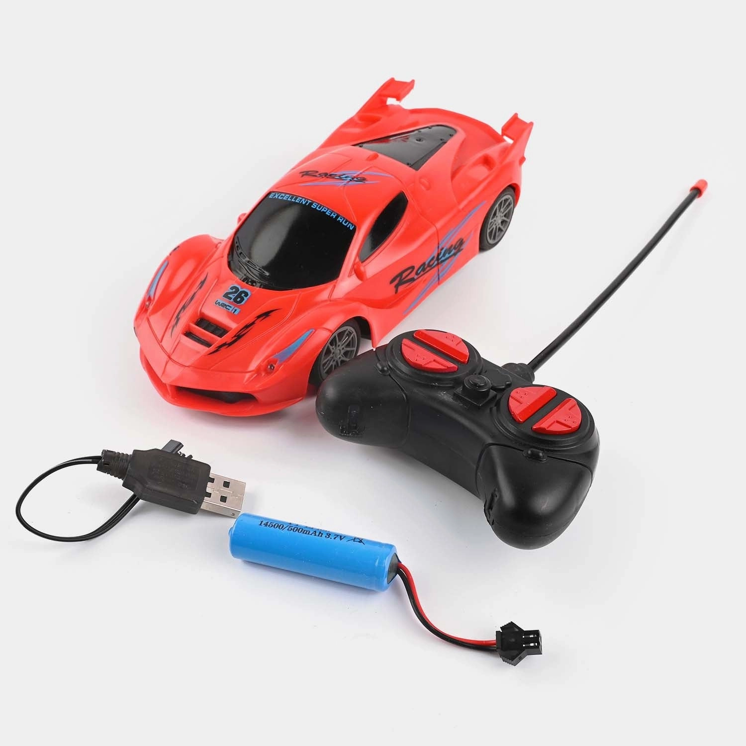 REMOTE CONTROL CAR WITH LIGHT FOR KIDS