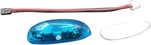 Replacement Part For RC Drone Ducted Fixed Wing Double Flash Night Light Lamp Strobe Flashing LED Module 85Mah For Helicopter Model Accessories - (Color: Blue Lamp)