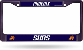 Rico Industries NBA Phoenix Suns Team Colored Chrome License Plate Frame