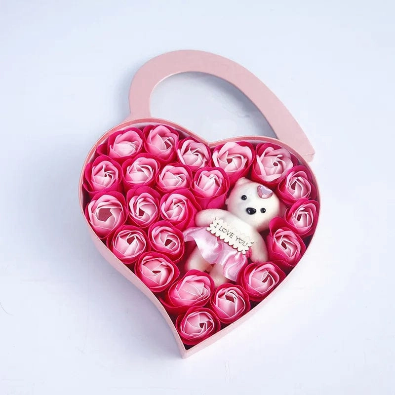 Rose Bear Heartfelt Gift Set