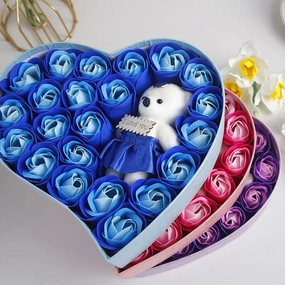 Rose Bear Heartfelt Gift Set
