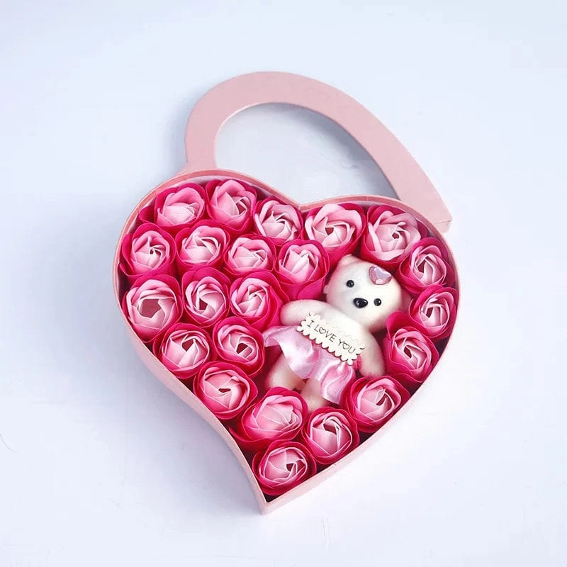 Rose Bear Heartfelt Gift Set