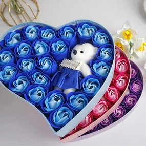Rose Bear Heartfelt Gift Set