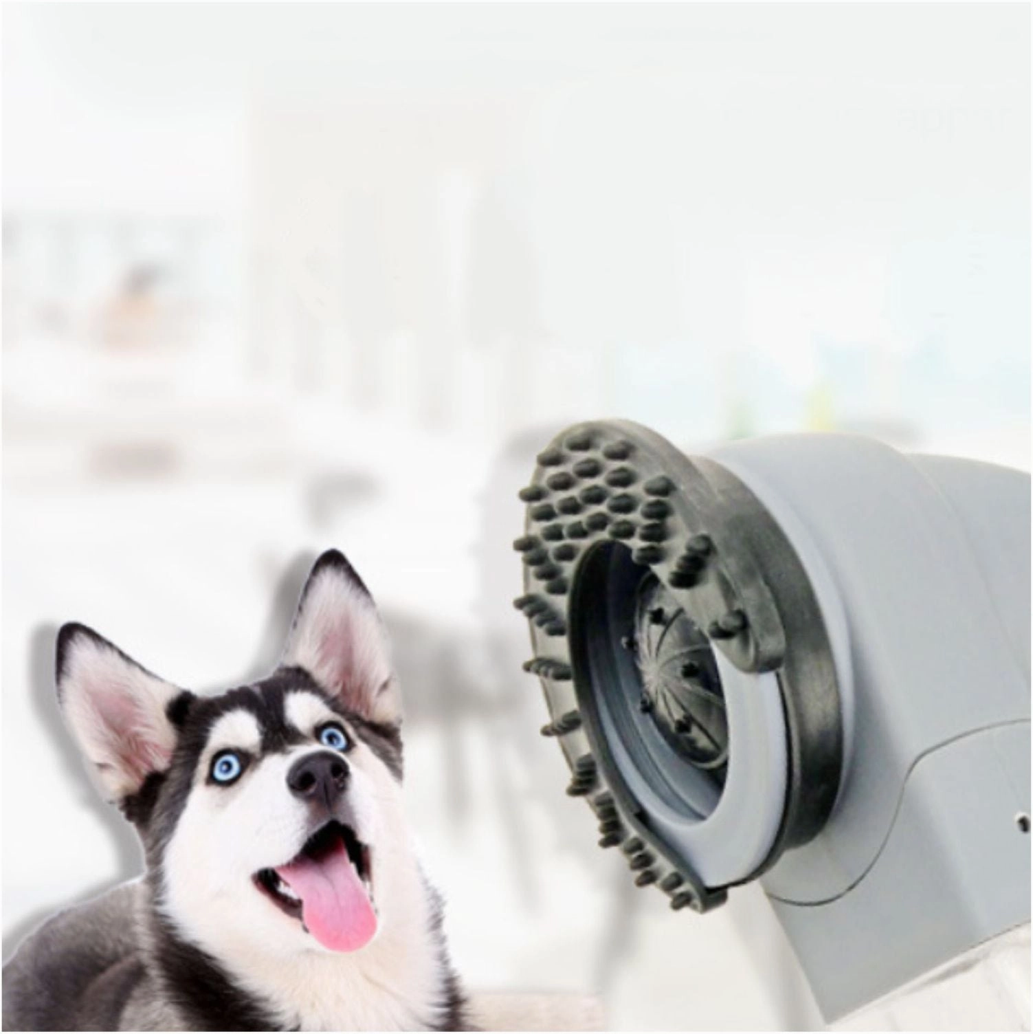 Royaleva Portable Cordless Handheld Pet Dog Cat Fur Grooming Vacuum Cleaner