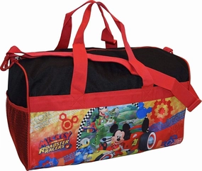 Ruz Mickey And The Roadster Racers 18"" Carry-On Duffel Bag, A12870