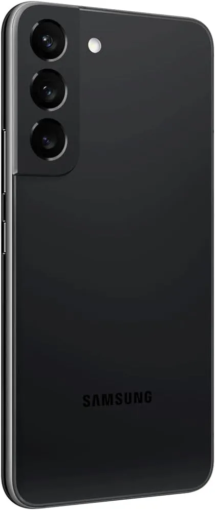 Samsung Galaxy S22 5G (128GB, 8GB) 6.2" 120Hz, 50MP 4K Camera (Fully Unlocked, US & Global) S901U1 (w/ 25W Super Fast Charge Cube, Black)(Renewed)