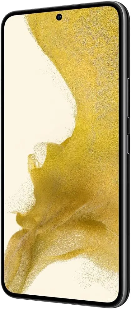 Samsung Galaxy S22 5G (128GB, 8GB) 6.2" 120Hz, 50MP 4K Camera (Fully Unlocked, US & Global) S901U1 (w/ 25W Super Fast Charge Cube, Black)(Renewed)