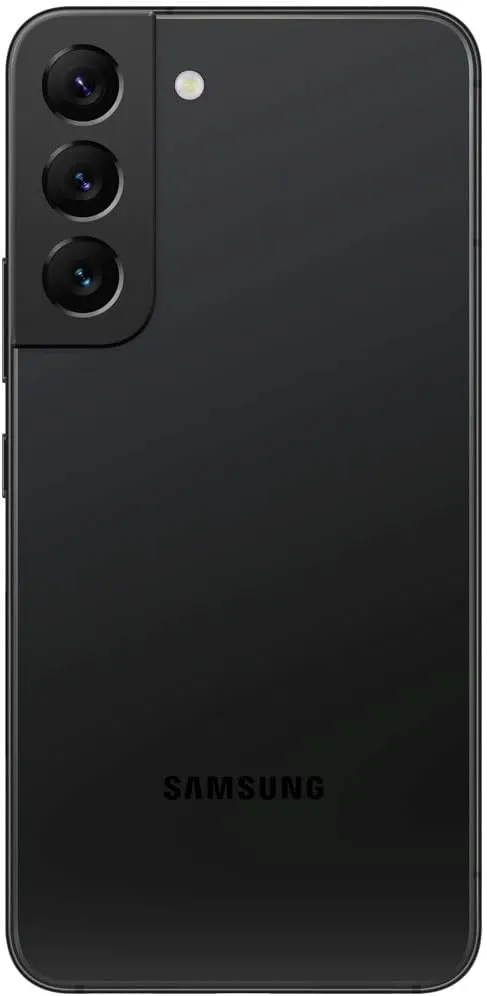Samsung Galaxy S22 5G (128GB, 8GB) 6.2" 120Hz, 50MP 4K Camera (Fully Unlocked, US & Global) S901U1 (w/ 25W Super Fast Charge Cube, Black)(Renewed)