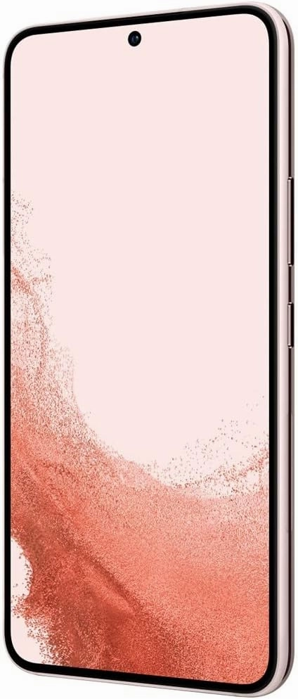 SAMSUNG Galaxy S22 5G (128GB, 8GB) 6.2'' AMOLED 2X, 50MP 4K Camera, Global 5G Volte (Fully Unlocked for AT&T, Verizon, T-Mobile, Global) S901U1 (w/ 25W Charge Cube, Pink Gold)(Renewed)