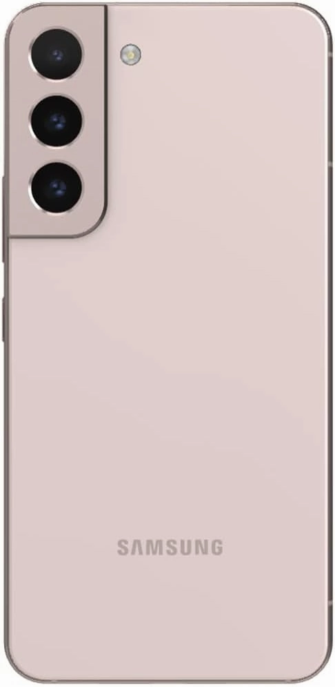SAMSUNG Galaxy S22 5G (128GB, 8GB) 6.2'' AMOLED 2X, 50MP 4K Camera, Global 5G Volte (Fully Unlocked for AT&T, Verizon, T-Mobile, Global) S901U1 (w/ 25W Charge Cube, Pink Gold)(Renewed)