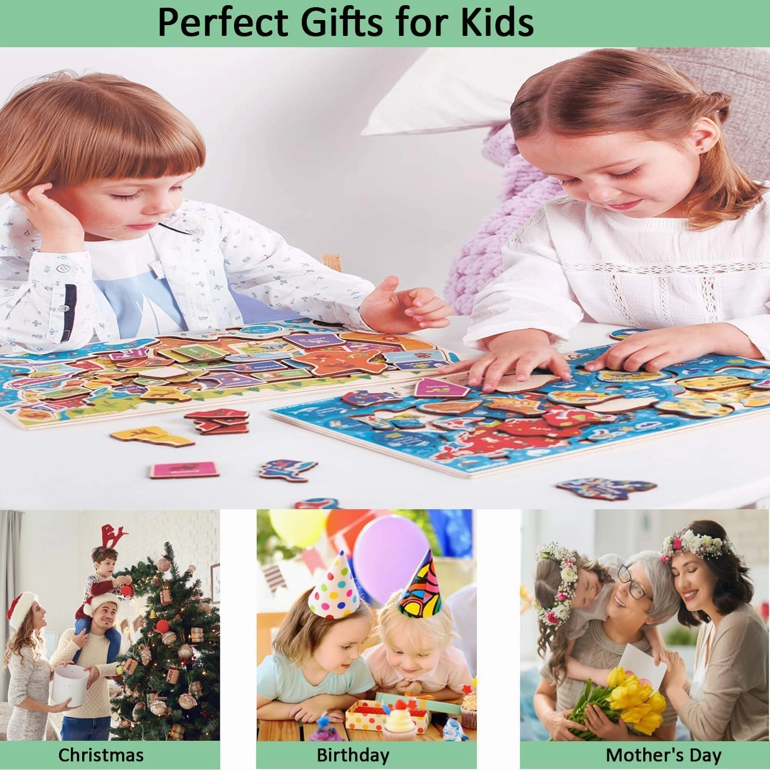 School of Fish Theme Wooden Puzzle for Perfect Patchworksuitable Home DecorationBirthday GiftsSuitable Both Men and Women Wooden Puzzle 500 Pieces