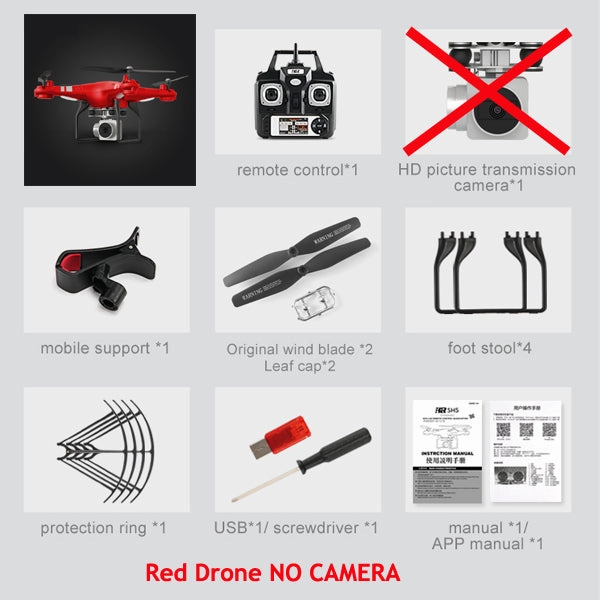 SH5H Quadcopter FPV Drones With Camera HD Quadcopter With WIFI Camera RC Helicopter Remote Control Toys