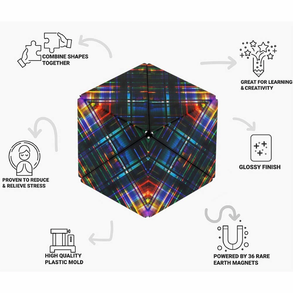 Shashibo Artist Series - Disco Plaid