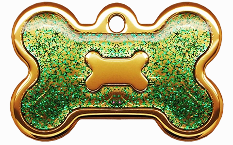 Shiny Glitter Collection - IP Gold Bone