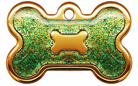 Shiny Glitter Collection - IP Gold Bone