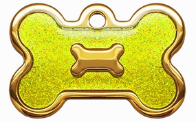Shiny Glitter Collection - IP Gold Bone