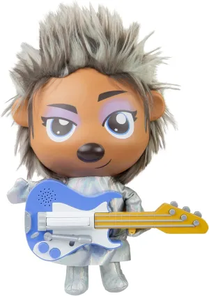 Sing 2: Riff-Rock Ash Plush Toy – Rockin’ Interactive Toy – 12'' Tall – 4 Years 