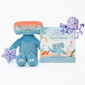 Slumberkins Flip Out Hammerhead: Emotional Regulation Set