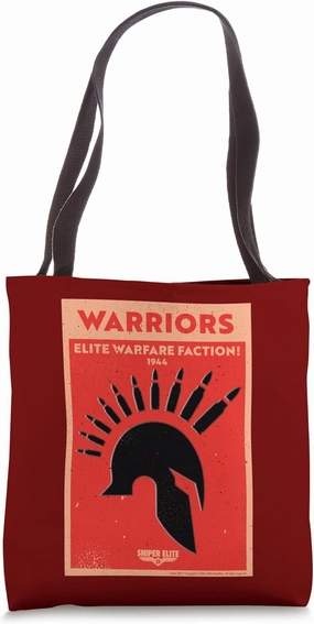 Sniper Elite Warriors Elite Warfare Multiplayer Faction Tote Bag