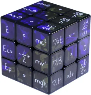 Speed Cube 3x3 Math Formula Magic Cube Puzzles,Creative Educational Toys for Kids Students Adults
