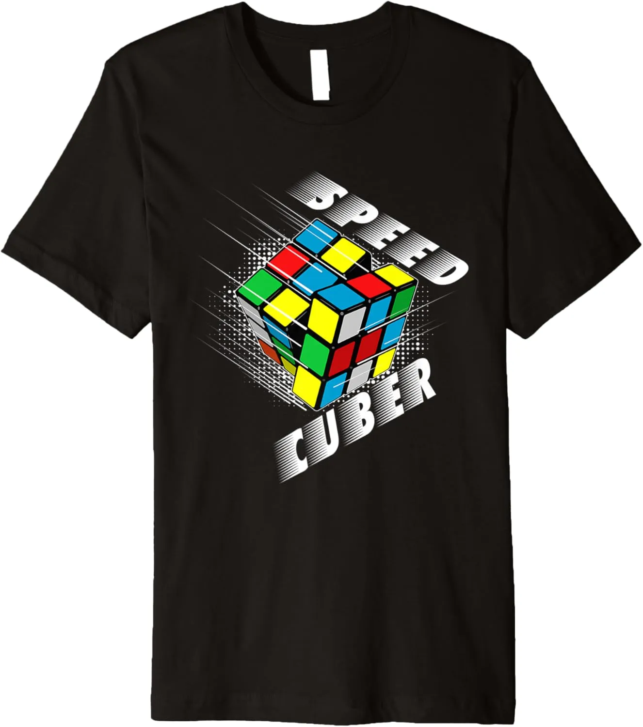 Speed Cuber Puzzle Cubing Cube's Magic Boys Girls Kids Premium T-Shirt