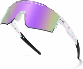 Sports Polarized Sunglasses for Women Men, UV400 Cycling Goggles Baseball Running Fishing Outdoor Windproof Eyewear