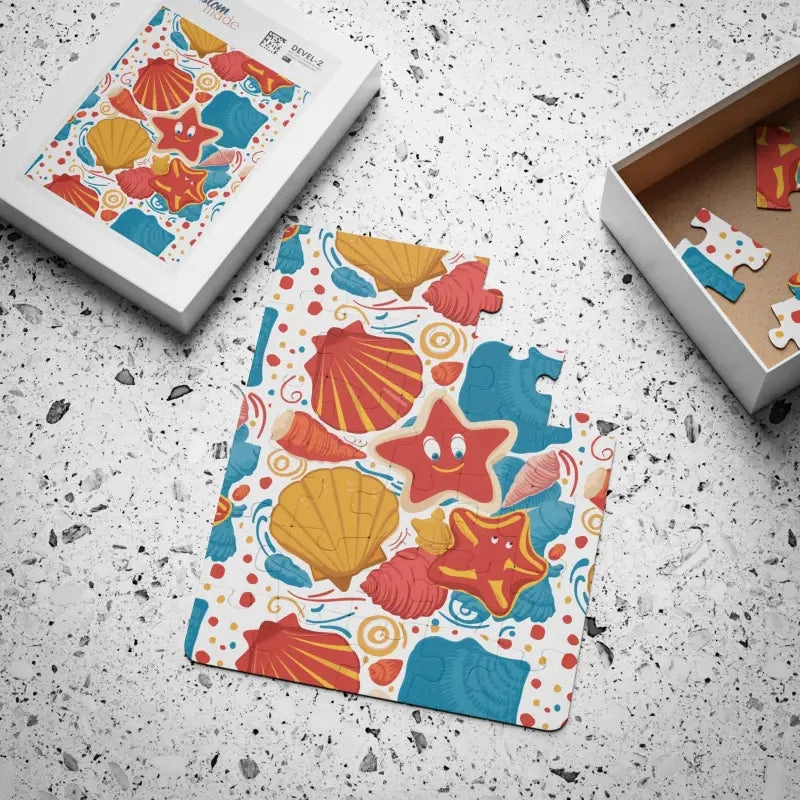 Starfish Fun Kids Puzzle with Rounded Corners