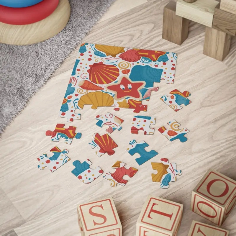 Starfish Fun Kids Puzzle with Rounded Corners