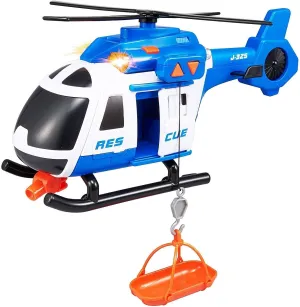Teamsterz Large Light & Sound Police Rescue Helicopter