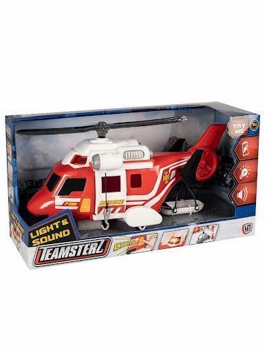 Teamsterz Light and Sand Fire Helicopter