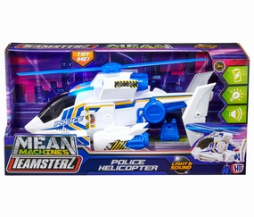 Teamsterz Mean Machines Light & Sounds Police Helicopter