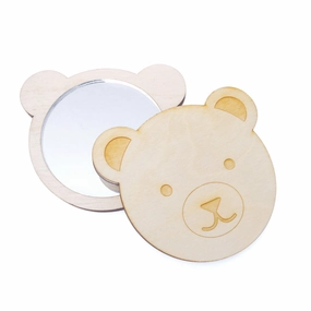 Teddy Bear Pocket Mirror