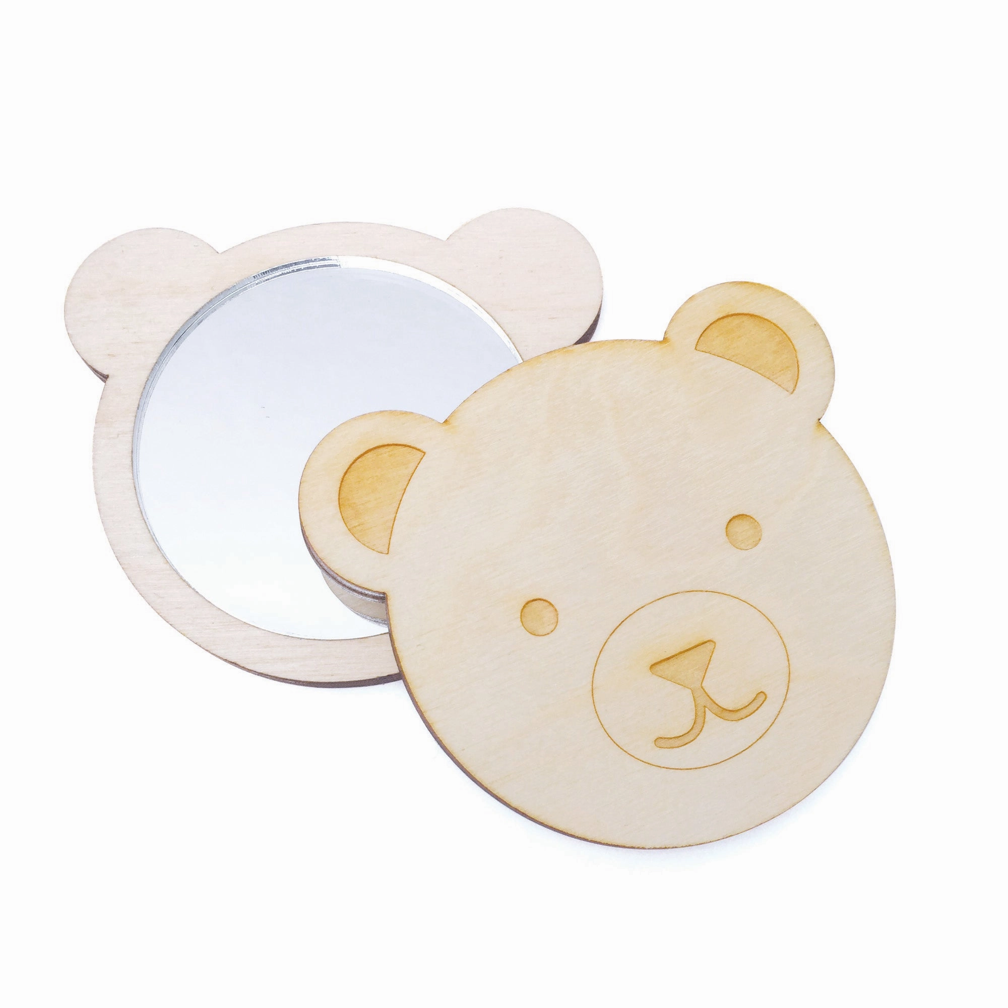 Teddy Bear Pocket Mirror