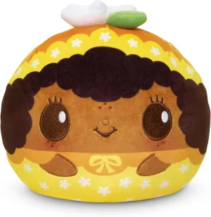 TeeTurtle Strawberry Shortcake Scented Reversible Plush - Orange Blossom and Marmalade - Cute Kawaii 6" Orange Scented Plushie