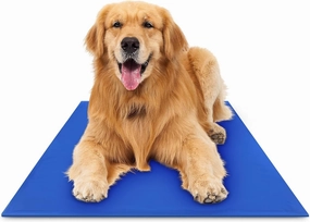 The Green Pet Shop Chillz Gel Mat, Extra Large - Pressure-Activated Cooling Pad for Pets - Non-Toxic, No Water or Refrigeration Needed - Ideal for Home, Travel & Crates