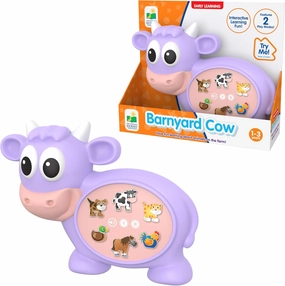 The Learning Journey Early Learning - Barnyard Cow - Have Fun Learning About Animals On The Farm - Preschool Learning Toys - Award Winning Toys