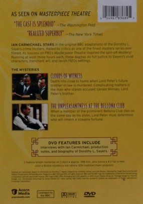 The Lord Peter Wimsey Mysteries: Set 1