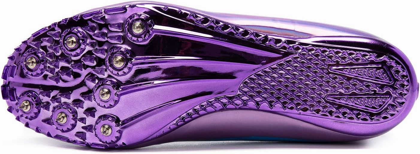 THESTRON Unisex Track Spikes Running Sprint Shoes Track & Field Shoes for Men Women Kids Cool Racing Running Sneakers