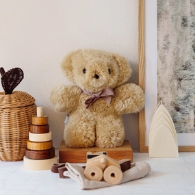 Toby Teddy Softie - Honey