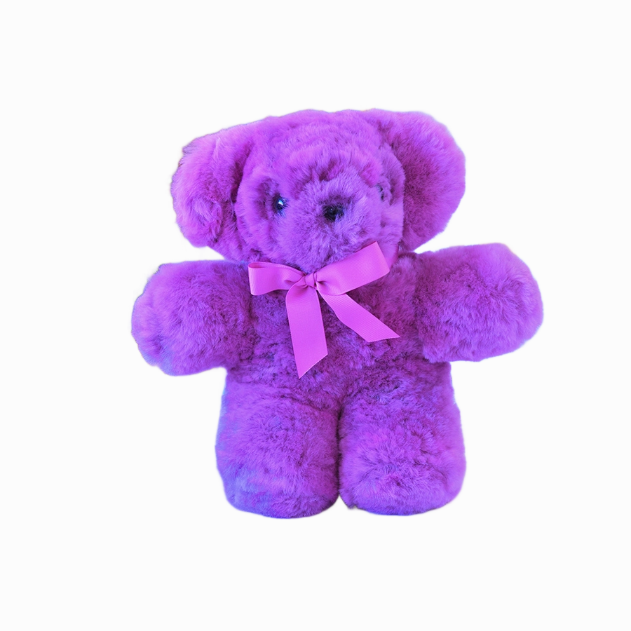 Toby Teddy Softie - Purple