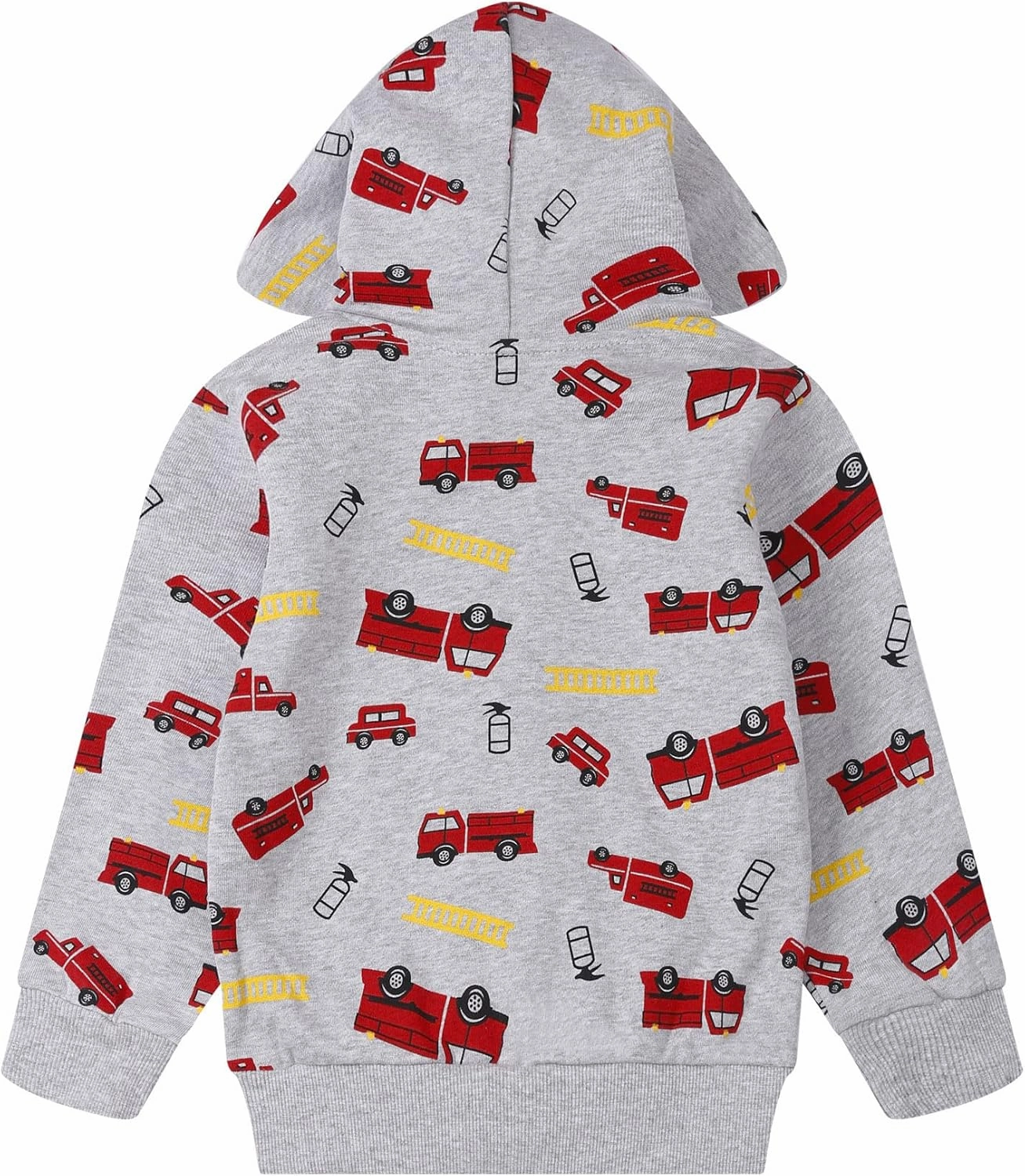 Toddler Zip Up Hoodie Sweatshirt Fall Clothes Boys Jacket With Hood 2-7 Years