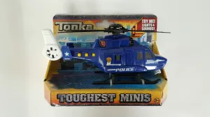 Tonka Toughest Lights & Sounds Mini Vehicle Police Helicopter