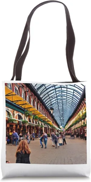 Unveiling Curiosities: Unconventional Glimpse Covent Garden Tote Bag