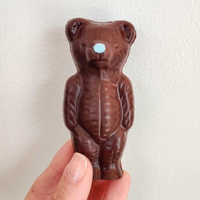 Vegan Dark Chocolate Blue Nosed Bear