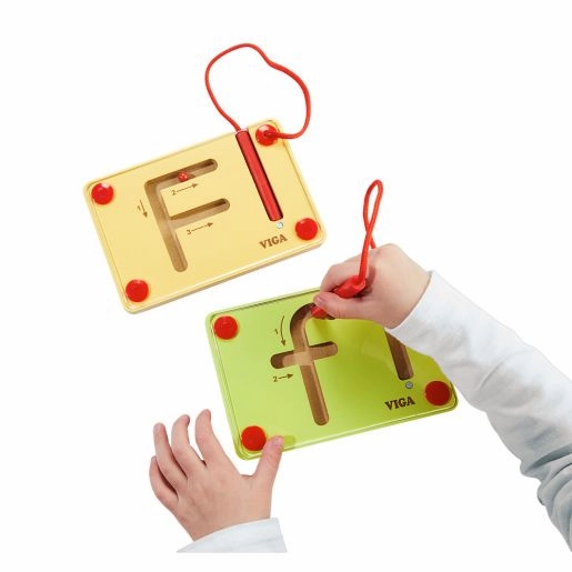 Viga Educational Magnetic Writing Board Letters Uppercase Early Literacy for 3yrs 
